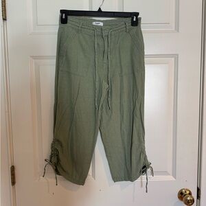 Green Drawstring Pants